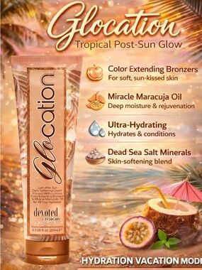 Glocation Tropical Post-Sun Glow After Sun Cream - Golden Bronze